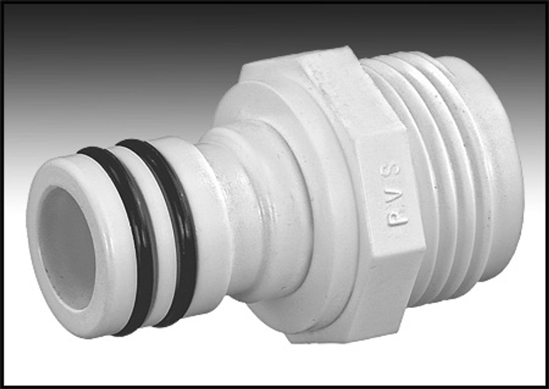 Zodiac D22 Quick Disconnect Plug NHTM Plastic with 2 O-Rings