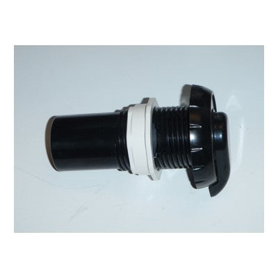 JET-109201 - Arctic Air Control 1" Black Notched w/Nut