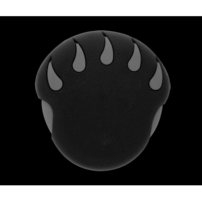 JET-109206 - Arctic Air, Waterfall & Cap - Valve Cap On/Off Bearclaw 2 Tone Gray & Black