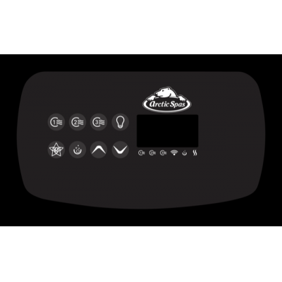 PAK-114305 - Arctic Black Overlay For TSC-90 Topside Control 2020+