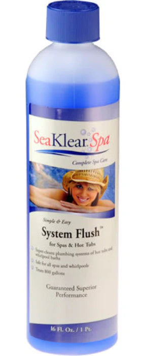 Natural Chemistry Seaklear Spa System Flush Plus (Blue Liquid) 16oz