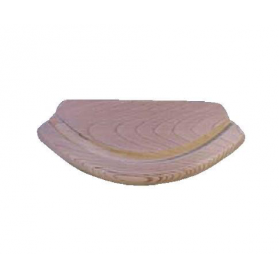 WOD-128900 - Arctic Cedar Radius Corner 2" x 6" x 16"