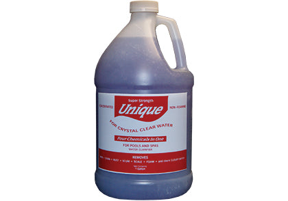 Unique™ Water Clarifier - Crystal-clear water. Fewer chemicals. Less hassle.