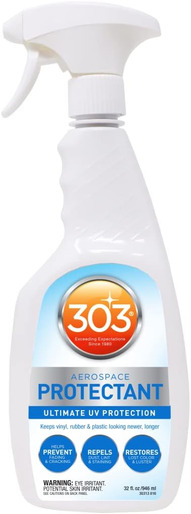 303 Products 30306 Aerospace Protectant, Vinyl Spa Cover Protectant, 1qt Spray Bottle
