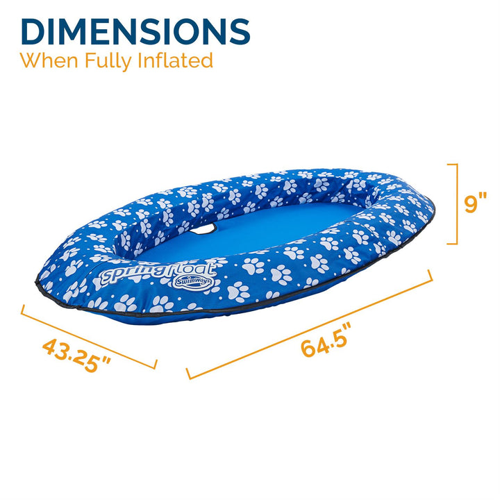 Swimways 6038954 Spring Float Paddle Paws - Large
