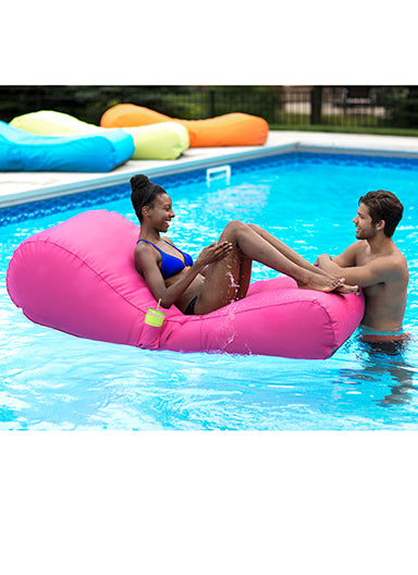 Ocean Blue Capri 950307 Inflatable Lounger Fuchsia