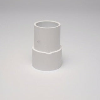 PVC PX-020 PVC Fitting 2" Schedule 40 PVC Pipe Extender Spigot X Pipe ID