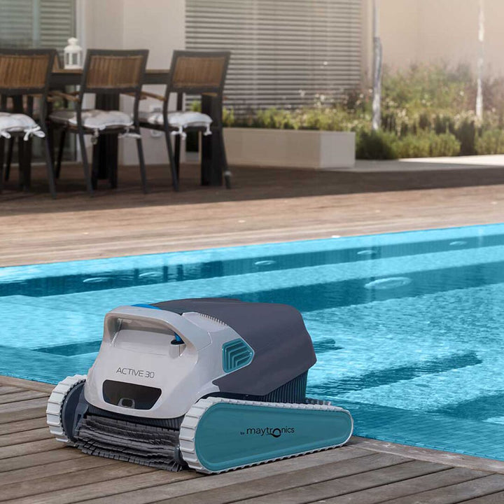 Maytronics 99996231-USWI Active 30 Wi-Fi & Bluetooth w/Caddy Included <=50' Pools, 2YW