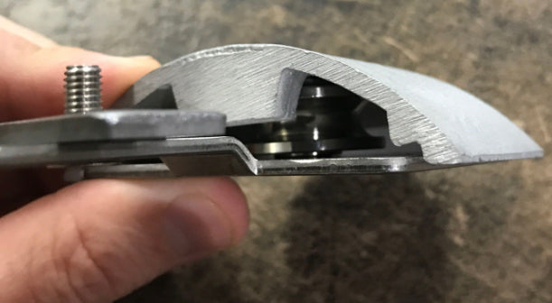 Aquamatic 1049P Top Track End Pulley Assembly