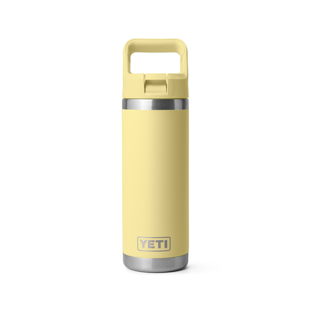 YETI Rambler Bottle 18oz w/ Color Straw Cap