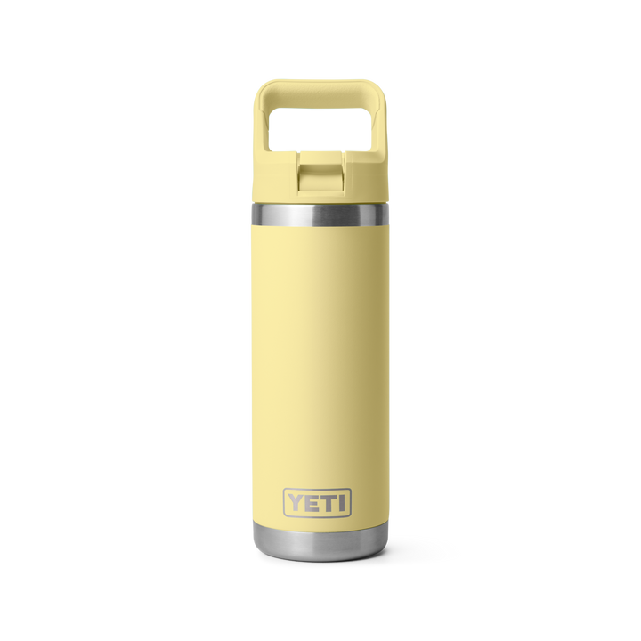 YETI Rambler Bottle 18oz w/ Color Straw Cap