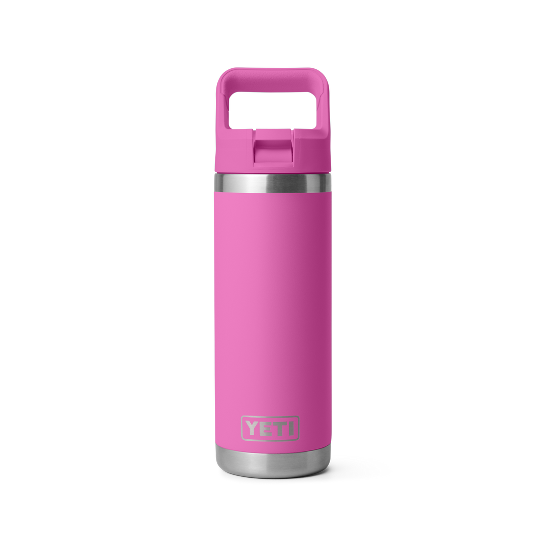 YETI Rambler Bottle 18oz w/ Color Straw Cap