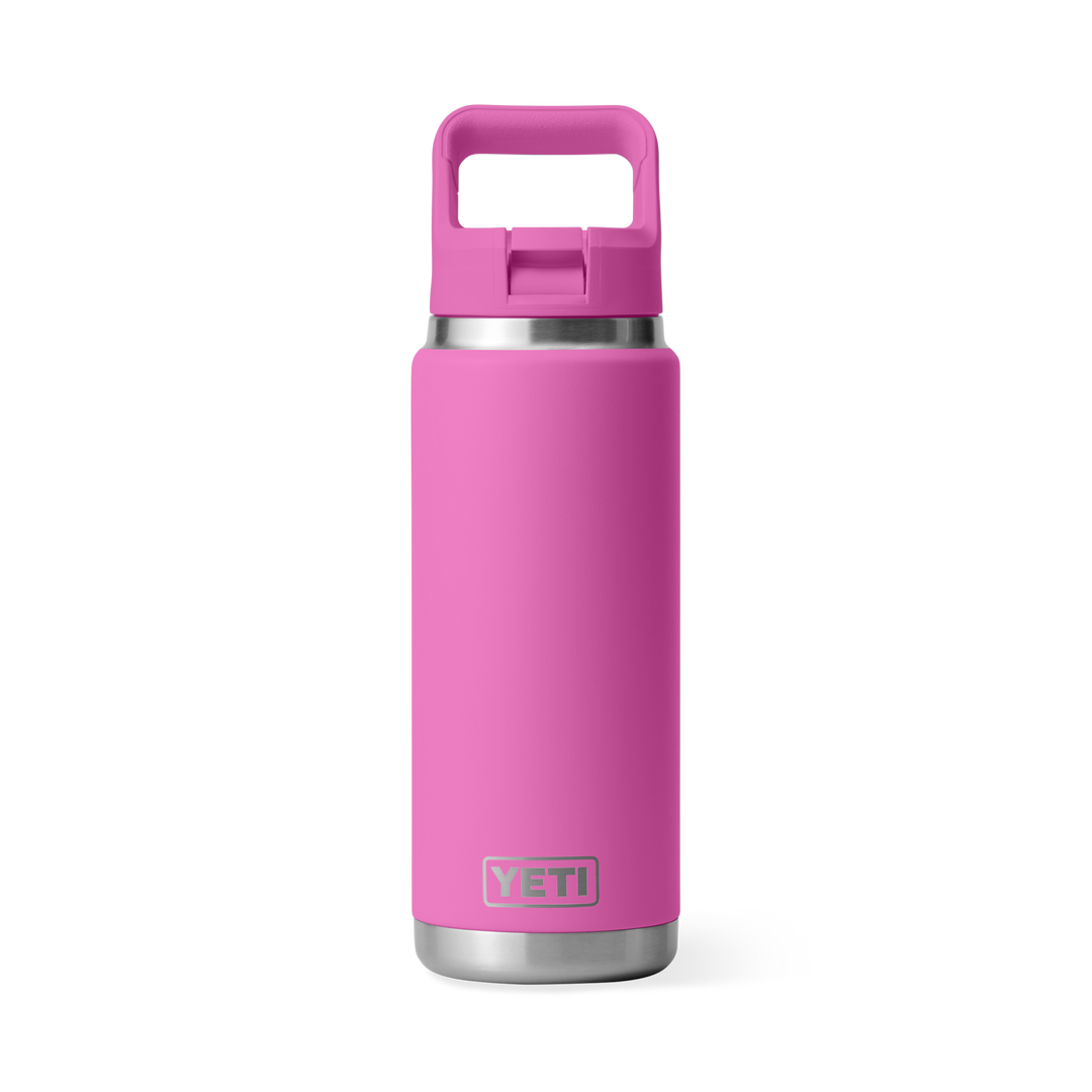 YETI Rambler Bottle 26oz w/ Color Straw Cap