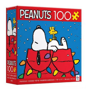 Ceaco Peanuts Snoopy Doghouse and Nap 100-Piece Puzzle