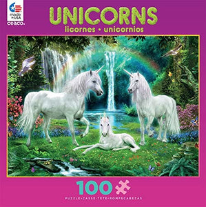 Ceaco Unicorn Family (Glitter Puzzle)