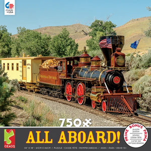 Ceaco All Aboard Valley of the Mountain - 750 Piece Puzzle