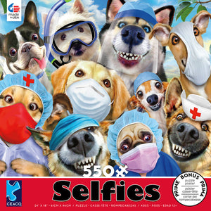 Ceaco Selfies -- Masked Dogs