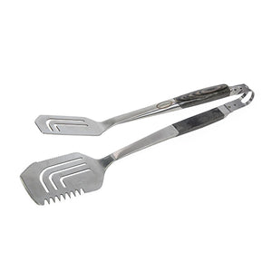 Louisiana Grills All in One Grill Tool - Double Spatula Tong Design