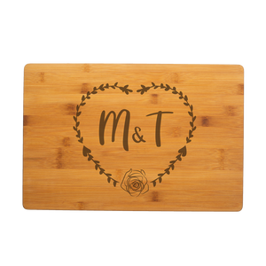 Customizable Rectangle Bamboo Cutting Board without Handle