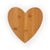 Heart Shaped Bamboo Cutting Board 8.5
